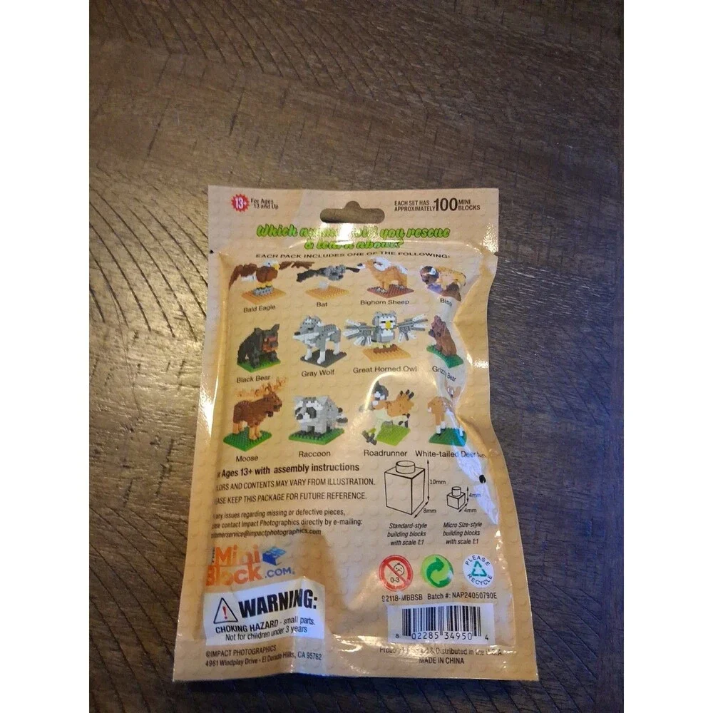 Wildlife Mystery Mini Blocks